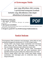 Surat Keterangan Medis