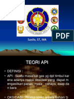 Teori Api Dan Anatomi Kebakaran