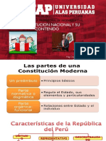 LA CONSTITUCION NACIONAL Y SU CONTENIDO