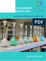 Revista Investigación Química Vicente Garrido Capa: Asociación de Químicos de Castilla y León