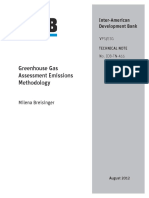 GHG Assessment Emissions Methodology IAD Bank
