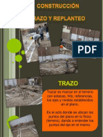 Trazo y Replanteo