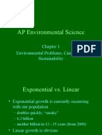 AP Environmental Science: Environmental Problems, Causes, and Sustainability
