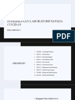 Pemeriksaan Lab Covid-19 - Kel 9