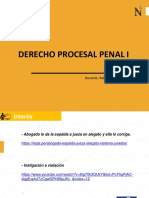 Derecho Procesal Penal I: Investigación preliminar y denuncia penal