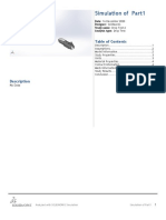 Simulation of Part1 Drop Test