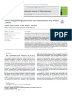 Natural Biodegradable Polymers Based Nano-Formulations For Drug Delivery