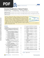 Structural Simplification of Natural Products