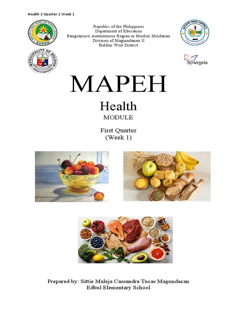 Health Week 1 | PDF