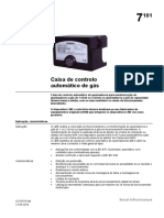 Monitorização automática de queimadores a gás