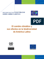 Sintesis PP CC CC y Sus Efectos en La Biodiversidad