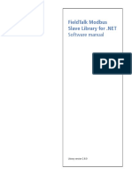 Fieldtalk Modbus: Software Manual