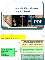 Tema Sistemas Pensionarios en Peru