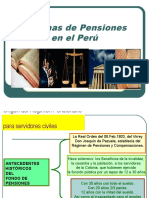 Tema 13  Sistemas Pensionarios en Peru