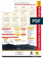 Calendario Tributario Distrital 2011