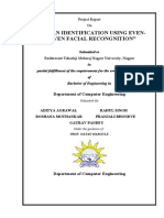 Human Identification Using Even-Steven Facial Recongnition