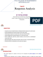 Unit-II Timeresponse Analysis