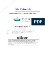 Project Charter Ohio University