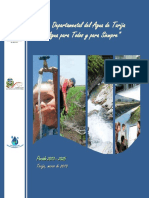 Plan Departamental Del Agua de Tarija