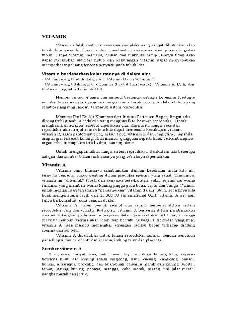 Vitamin Reproduksi Pdf