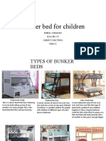 Bunker Bed For Children: Jenisa Carvalho Roll No-07 Subject: Electives Tybvoc
