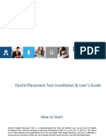 93 - DynEd Placement Test Installation & Users Guide