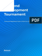 Backend Development Tournament: Tournament Registrations Close On 22nd June, 2021