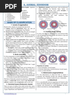 Class 11 Animal Kingdom Overview | PDF | Sponge | Biology