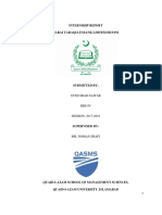Internship Report Zarai Taraqiati Bank Limited Booni: Syed Shah Sawar