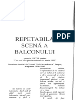 Dumitru Solomon Repetabila Scena A Balconului