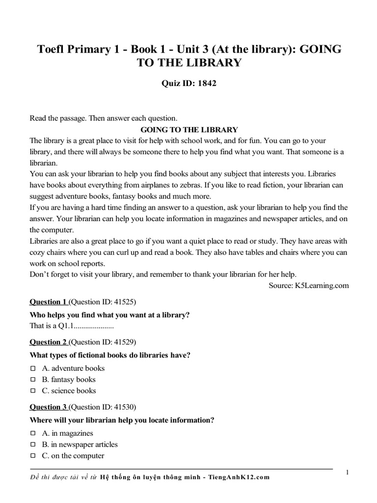 Exploring the Library Adventure | PDF | Librarian | Libraries