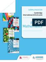 Cambridge AL Further Maths Complete Pack