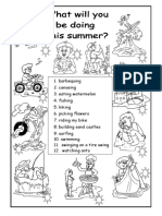 What Will You Be Doing This Summer Fun Activities Games 4797