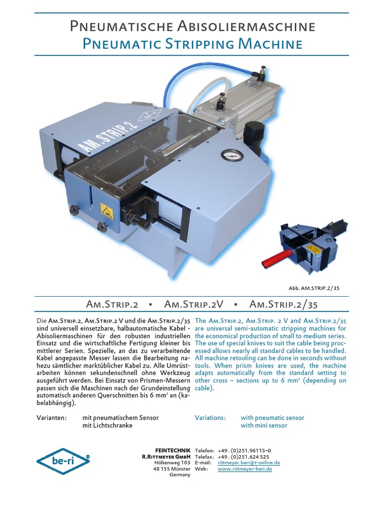 Rittmeyer AMSTRIP2g DE EN | PDF