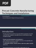 Precast Concrete Manufacturing Techniques and Installation