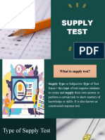 Supply Test