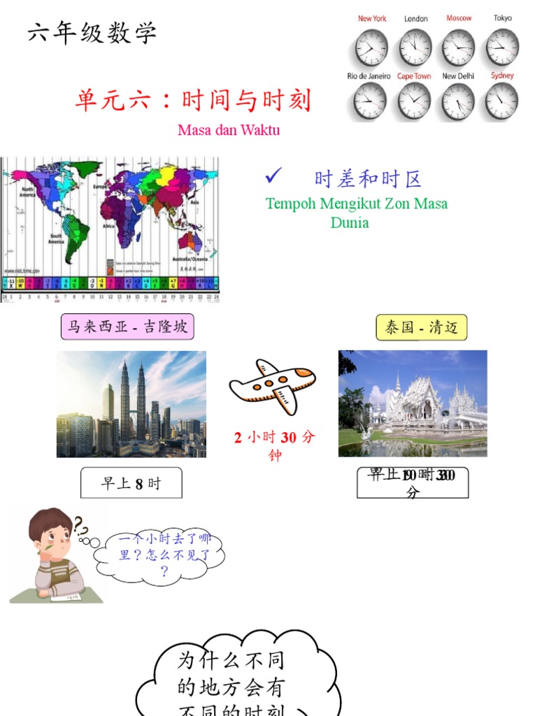 单元6 时差和时区 Pdf