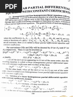 Linear Pde