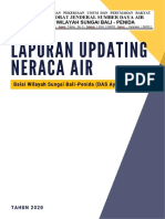 Laporan Updating Analisa Neraca Air Sungai Ayung-3