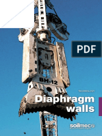 Technology Diaphragm Walls Soilmec Technology
