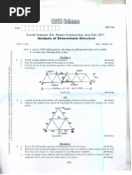 Analysis of Determinate Structure - JUNE - JULY - 2017