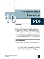Avigating Oating Pecifications: Module 10: Navigating Coating Specifications