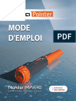 Nokta Pointer User Manual FR