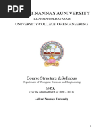 MCA 1st Sem 2020 AB Structure