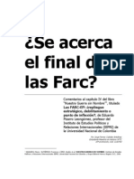 Ensayo, Se acerca el final de las FARC