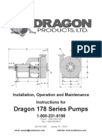 Dragon 178 Series Pumps: Installation, Operation and Maintenance Instructions For 1-800-231-8198