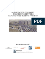 Qualification Document Engineering Services Haj'S Highrise Building Project