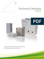 Enclosure Catalogue: Customer-Specific Enclosing Solutions For Demanding Environments