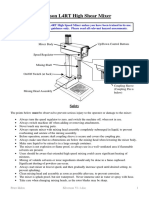 Manual de Instrucciones y Mantenimiento