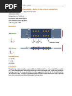 IDEA StatiCa Capacity Design Tutorial | PDF | Bending | Beam (Structure)